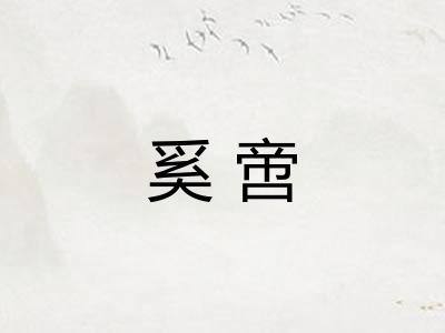 奚啻 奚啻