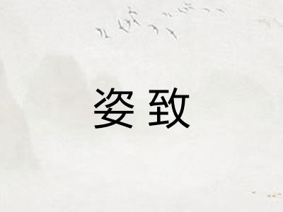 姿致