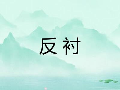 反衬