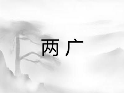 两广 两广