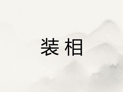 装相