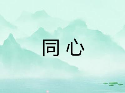 同心