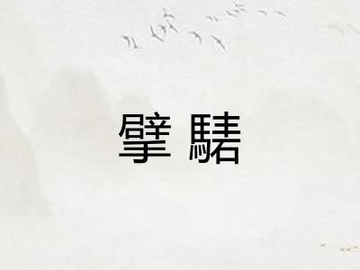 擘騞
