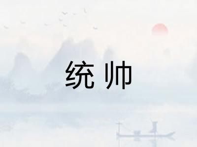 统帅