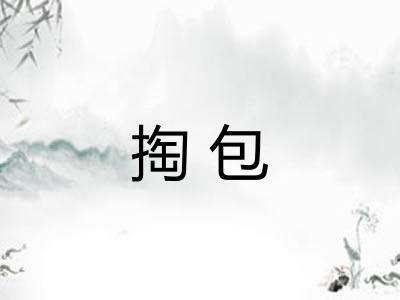 掏包