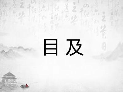 目及