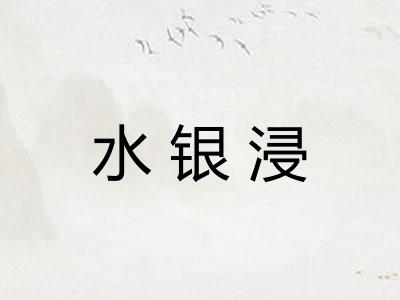 水银浸