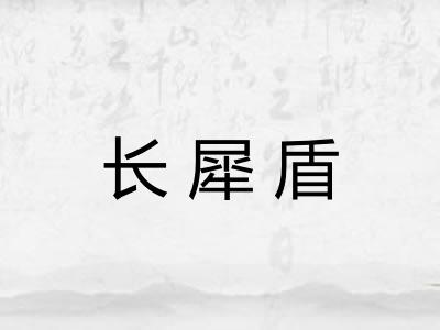 长犀盾