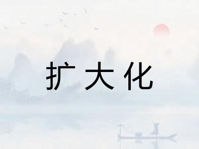 扩大化