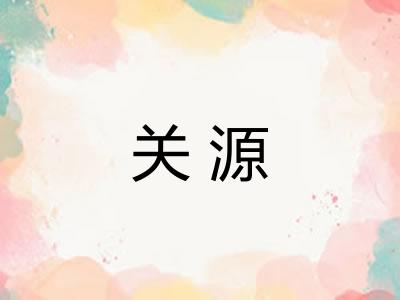 关源