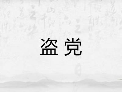 盗党
