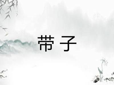 带子 带子