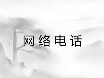 网络电话 网络电话