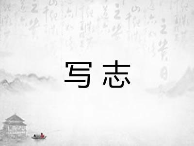 写志
