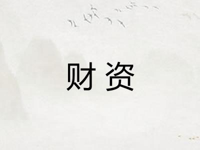 财资