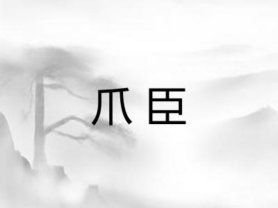 爪臣