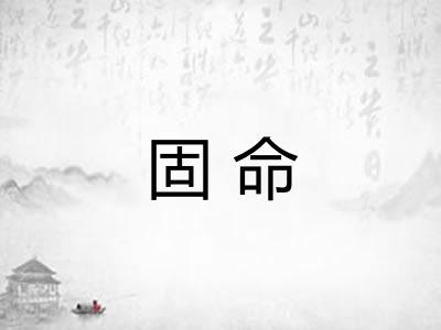 固命