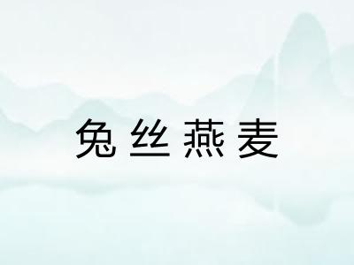 兔丝燕麦 兔丝燕麦