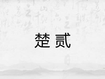 楚贰
