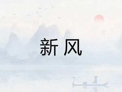 新风 新风