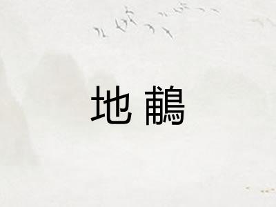 地鵏 地鵏