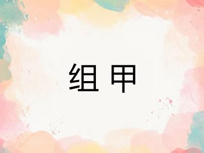 组甲