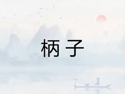 柄子