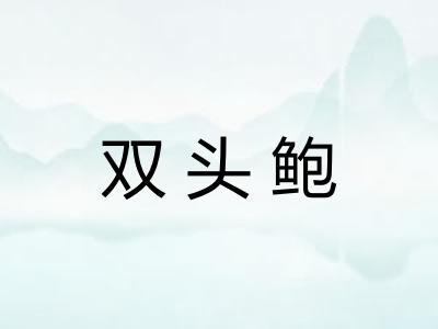 双头鲍