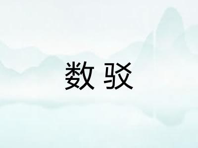 数驳 数驳