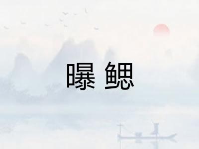 曝鳃
