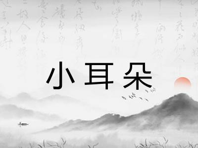 小耳朵 小耳朵