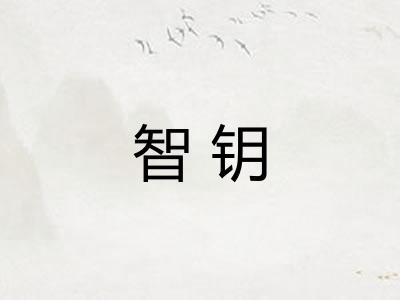 智钥