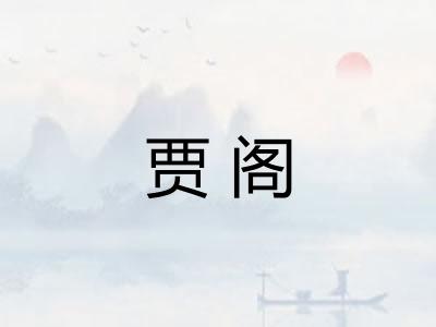 贾阁