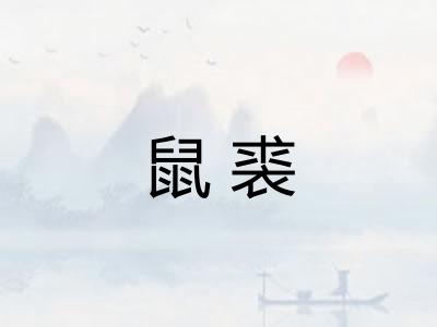 鼠裘