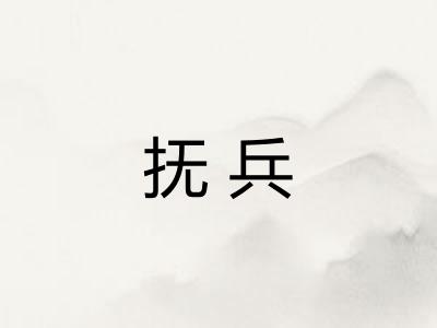 抚兵