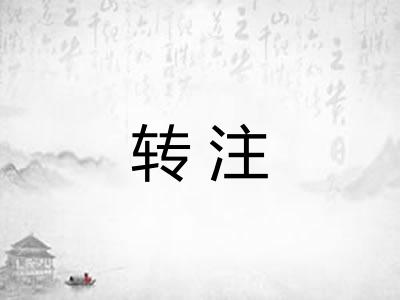 转注