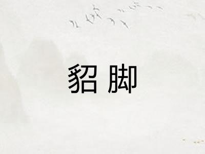 貂脚 貂脚