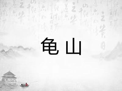 龟山 龟山