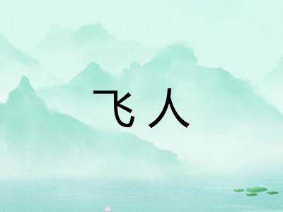 飞人