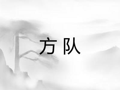 方队 方队