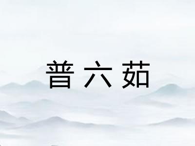 普六茹