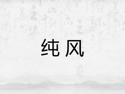纯风