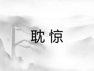 耽惊
