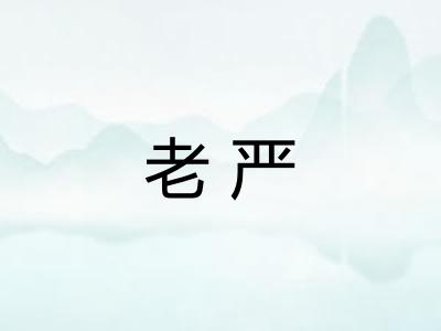 老严
