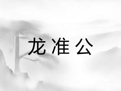 龙准公 龙准公