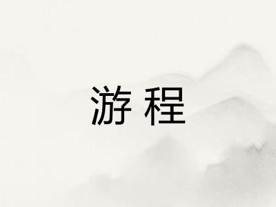 游程 游程