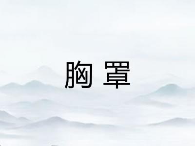 胸罩