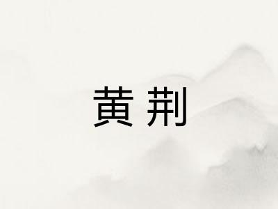 黄荆 黄荆