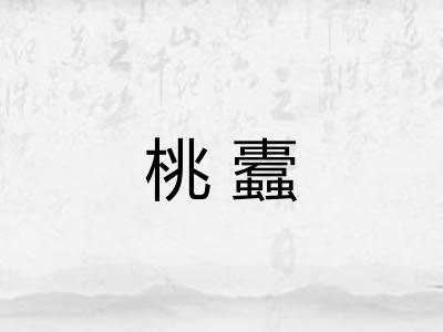 桃蠹