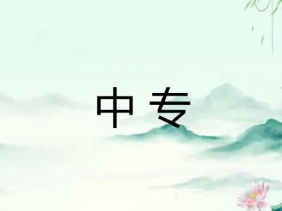 中专
